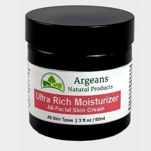 Argeans Ultra Rich Moisturizer 2oz/60ml Glass Jar